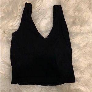 Free people crop basic tank